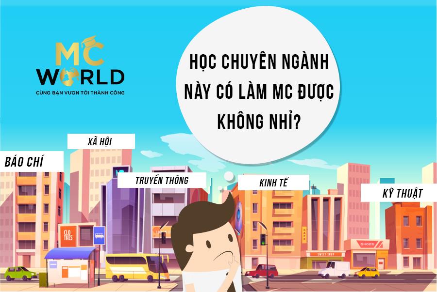 Học Trái Ngành Có làm MC Được Không?