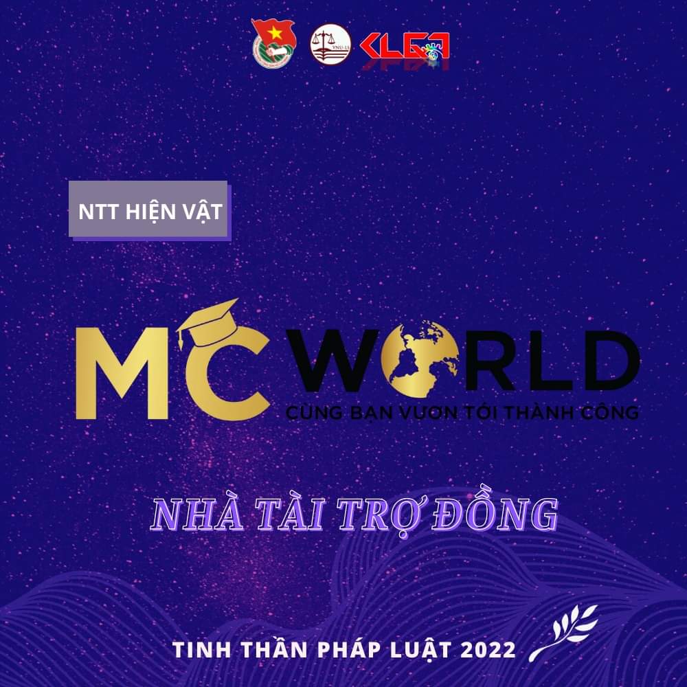 MC World Đồng Hành Cùng Cuộc Thi Tinh Thần Pháp Luật 2022